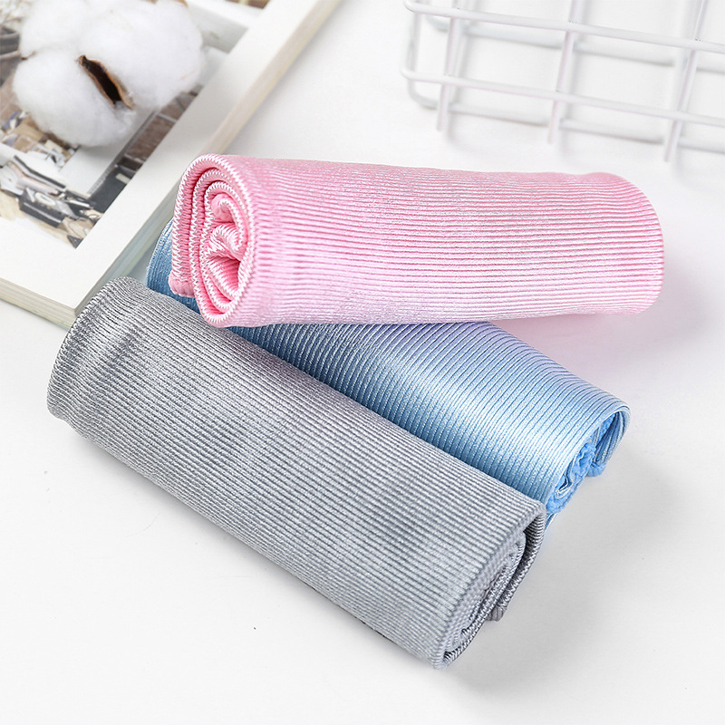 Microfiber Towel Detailing - Car Glass Cleaning Tools Towel Chiffon