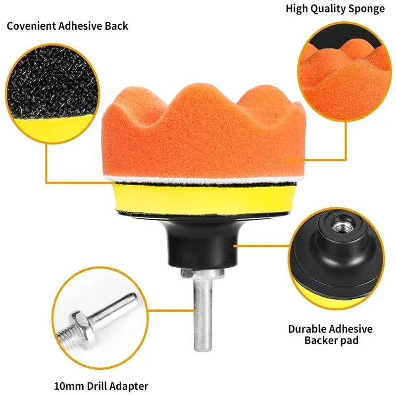 Car Polishing Sponge Pads Kit  - đánh giá và giá Foam Cannon Car Wash